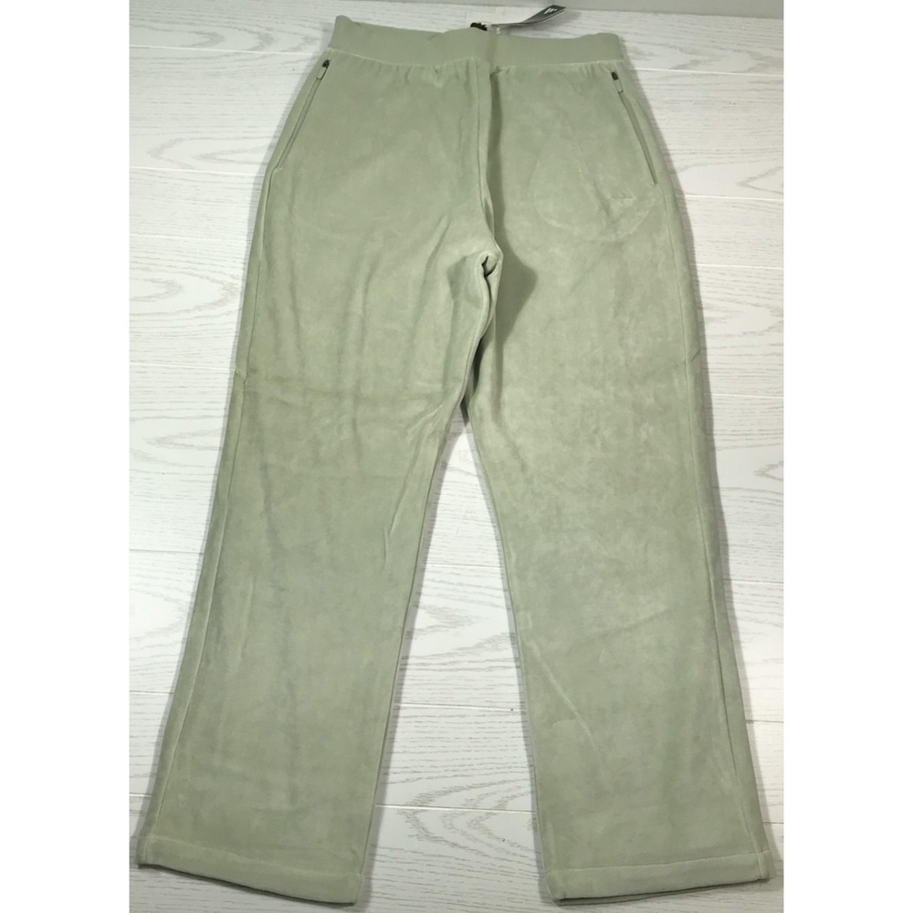 Adidas ONE Velour ST Basketball Pants Men Medium Green Mesh Lined Pockets New